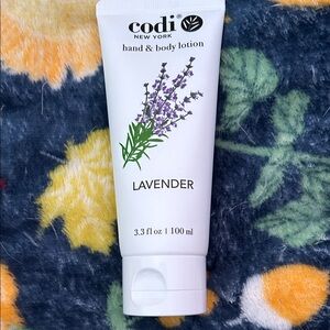 Codi Lavender Hand & Body Lotion - White